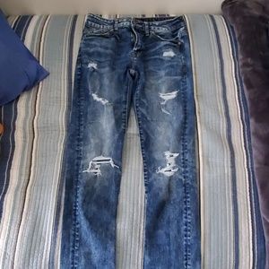 Men's Slim American Eagle Distressed Jeans